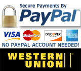 Secure Payments by PayPal. Buy with Confidence.